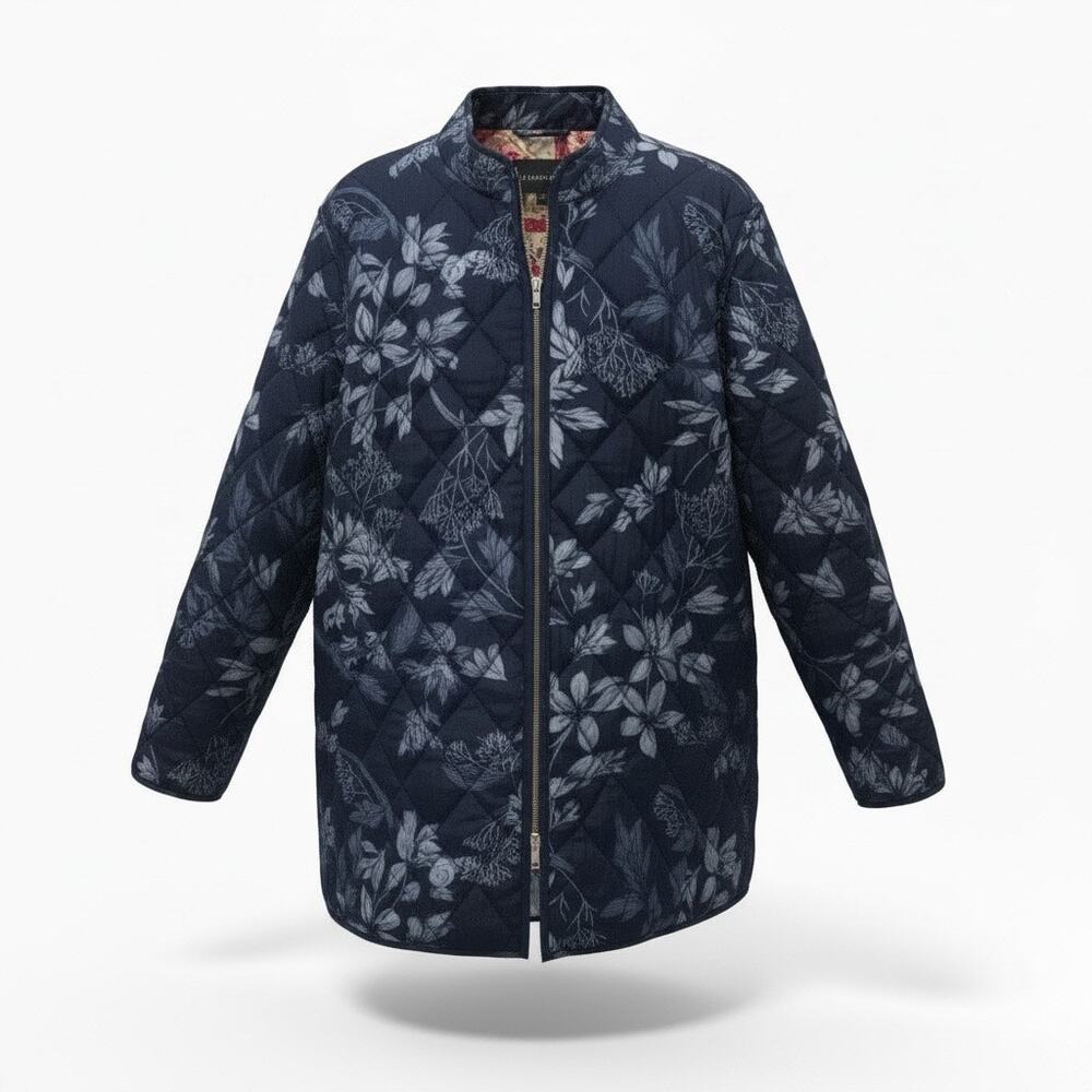 Reversible Longline Lightweight Puffer Jacket – L / XL